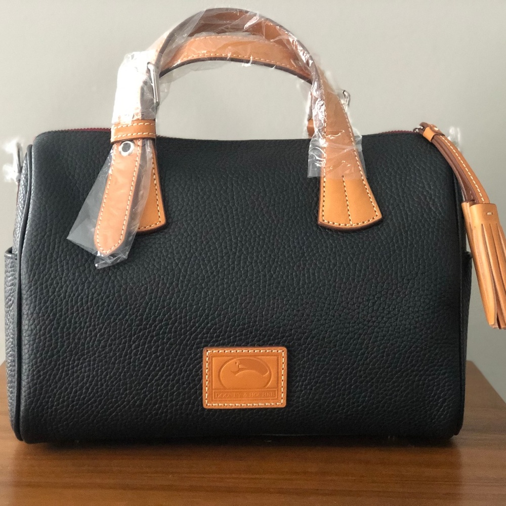 Dooney & Bourke Kendra Pebble Leather Satchel